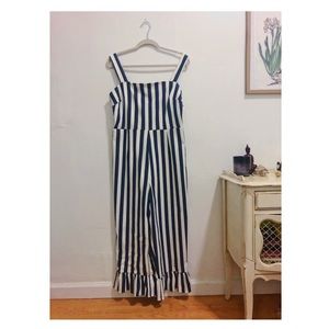 ASOS striped jumpsuit